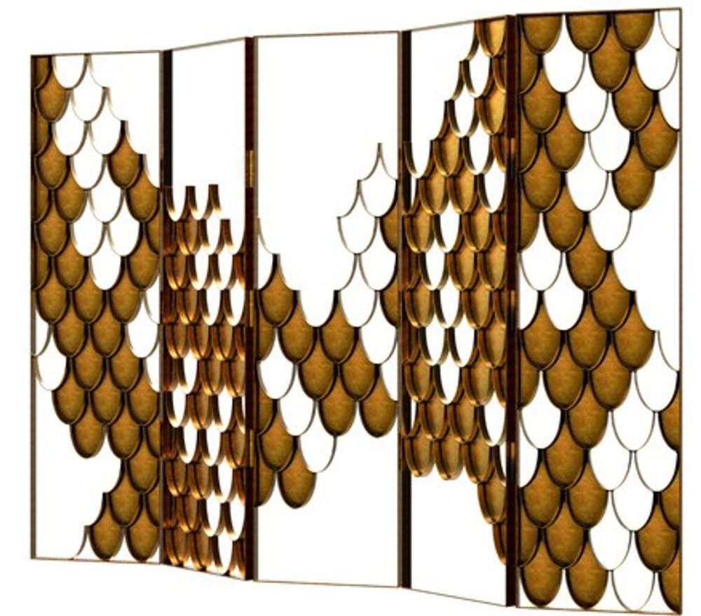 Decorative objects - Koi screen - MAISON VALENTINA