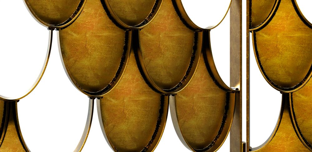 Decorative objects - Koi screen - MAISON VALENTINA