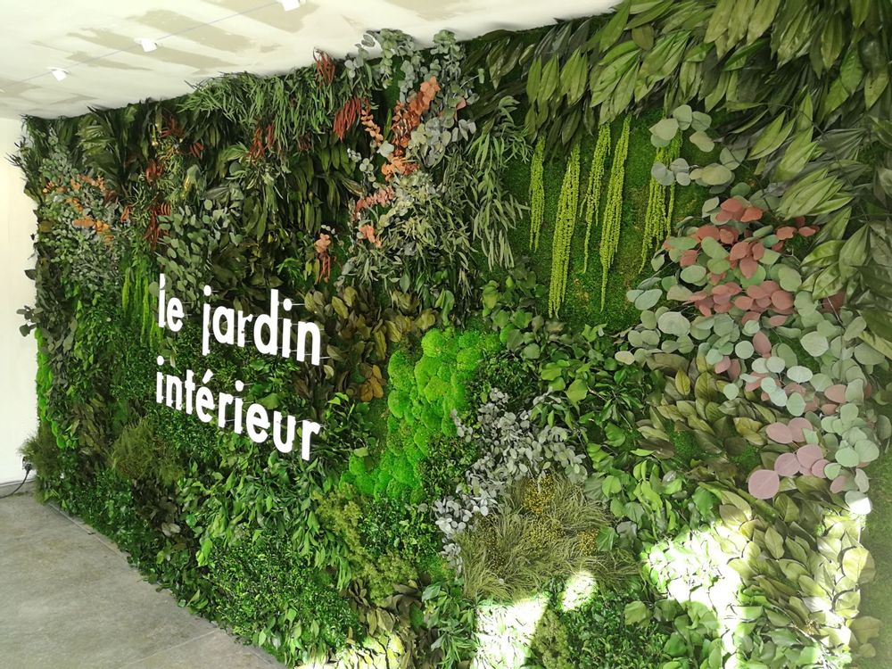 Office furniture and storage - Preserved Green Wall - Forest - GREEN MOOD