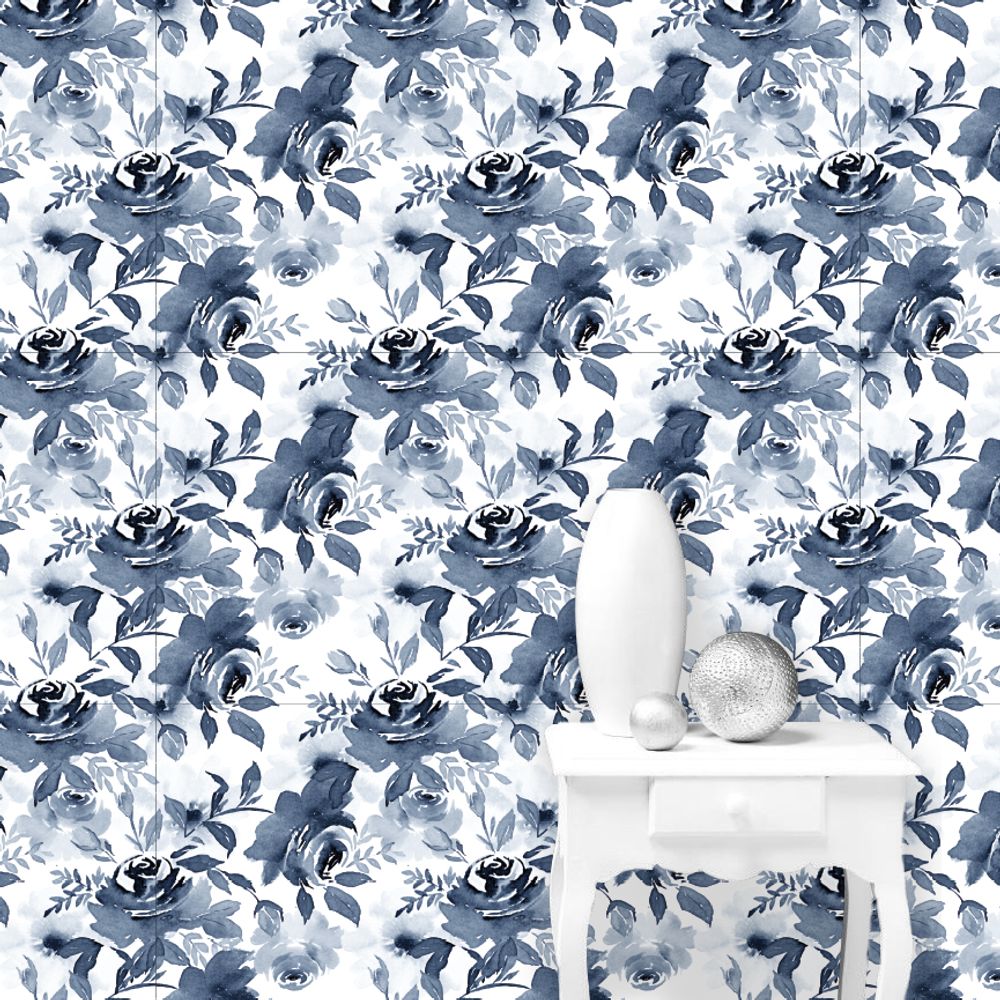 Ensembles muraux - Papier peint Exotique Floral Chic - EASY D&CO BY HD86