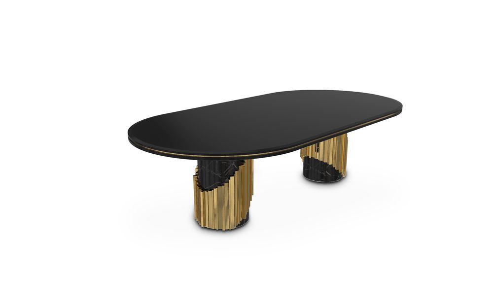 Tables Salle à Manger - Littus Oval Dining Table OFF - LUXXU