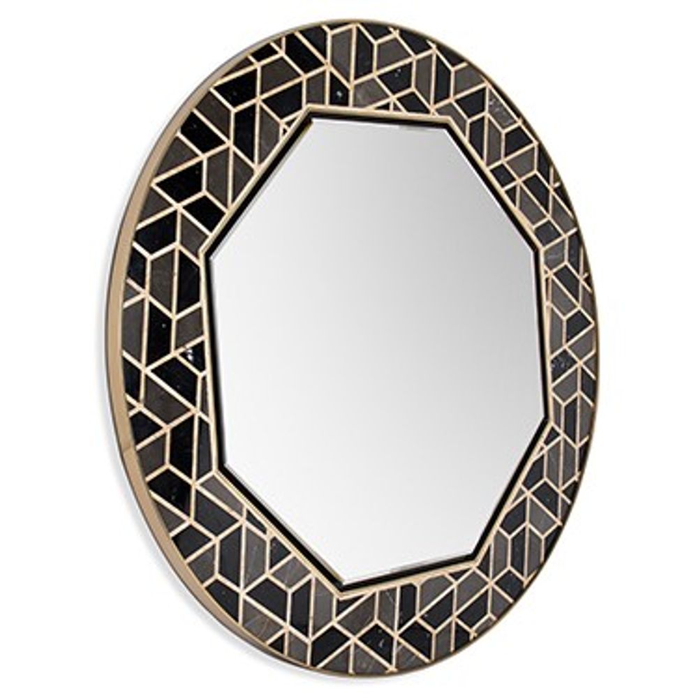 Spa - Tortoise Mirror - MAISON VALENTINA