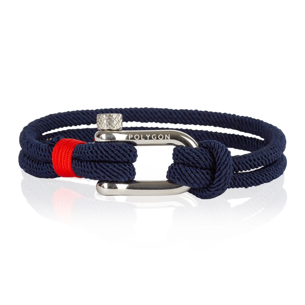 Bijoux - Bracelet manille bleu - .POLYGON