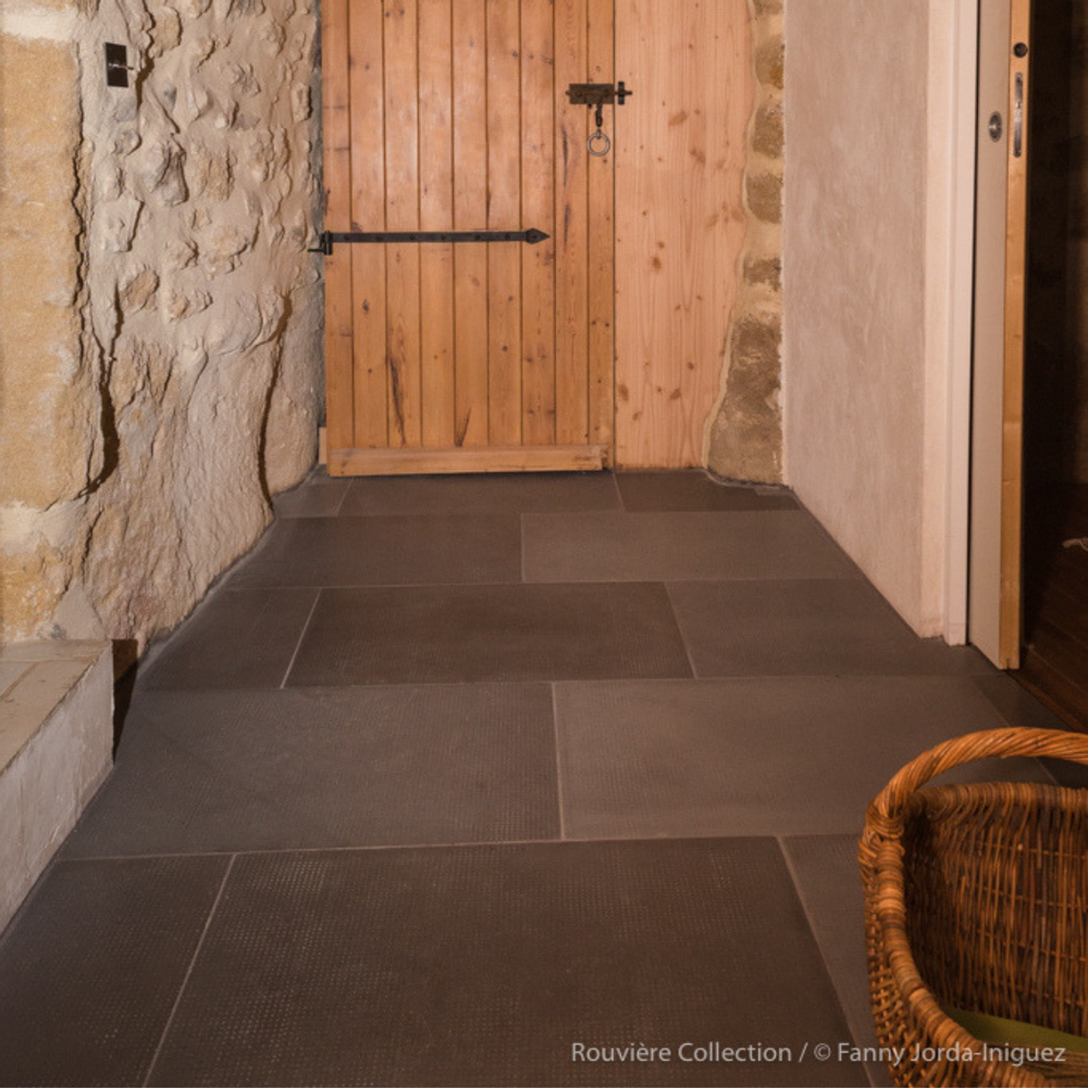 Carreaux de ciment - Dallage Bouchardé. - ROUVIERE COLLECTION