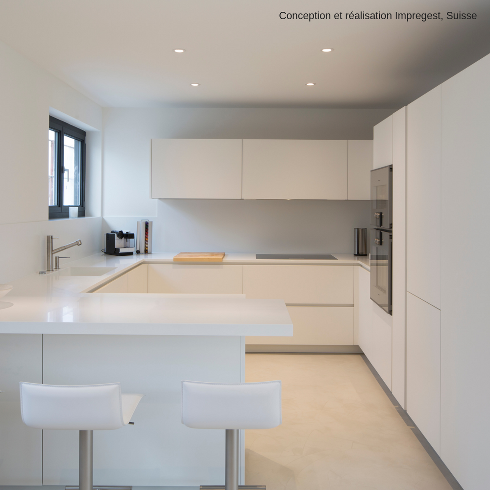 Revêtements sols intérieurs - Micro-béton pour sol en béton ciré - ROUVIERE COLLECTION