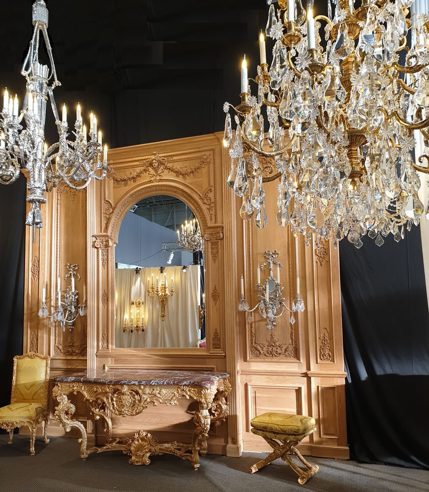 Hanging lights - Stand EUROLUCE 2019 - OMBRES ET FACETTES