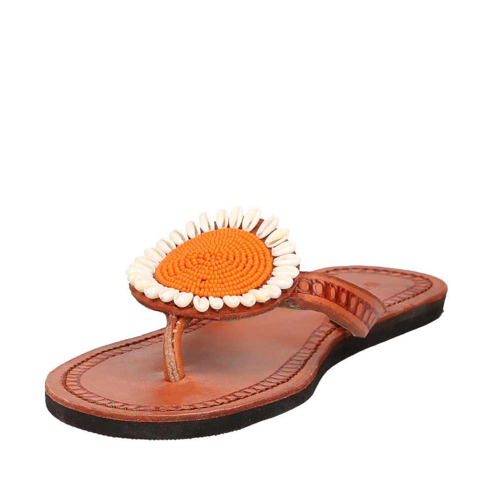 Shoes - JUA orange - ISHOLA