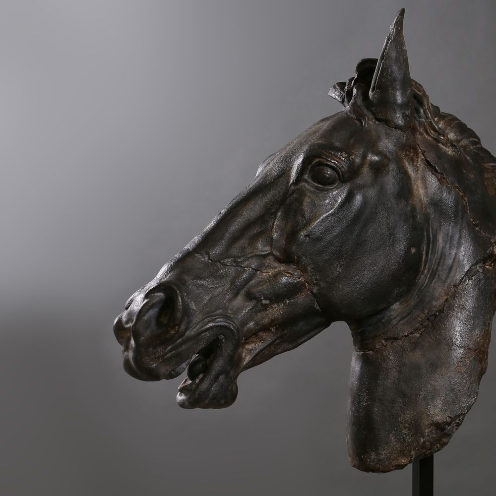 Sculptures, statuettes and miniatures - Selene's Horse Head - ATELIERS C&S DAVOY