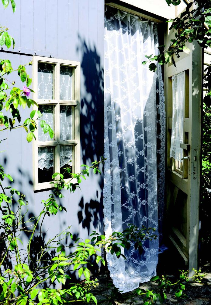 Rideaux et voilages - Amelia curtain lace embroidered - PIMLICO