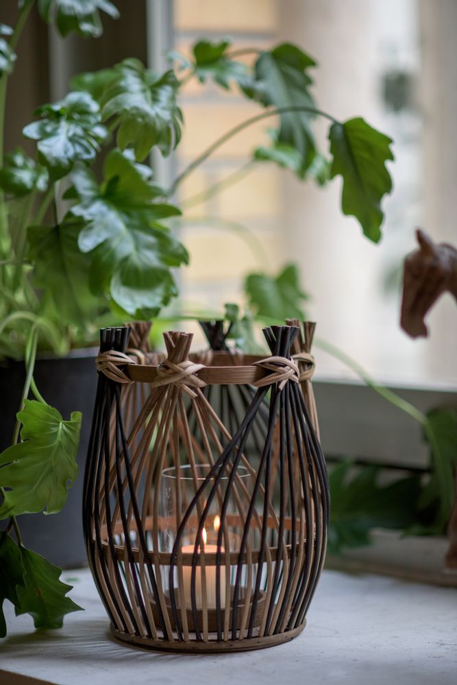 Decorative objects - Rattan BALLAM lantern. - ASIATIDES