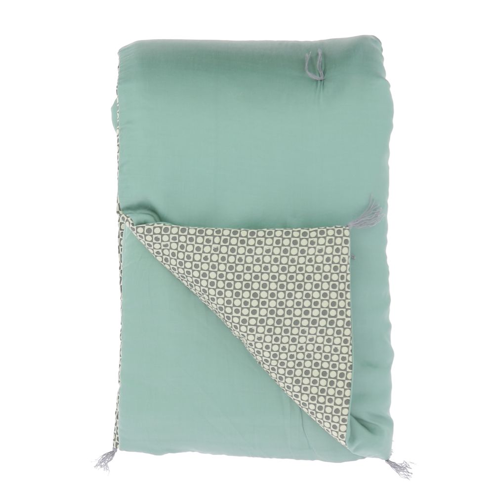 Throw blankets - Quilt and Sofa Cover SOIE - EN FIL D'INDIENNE...