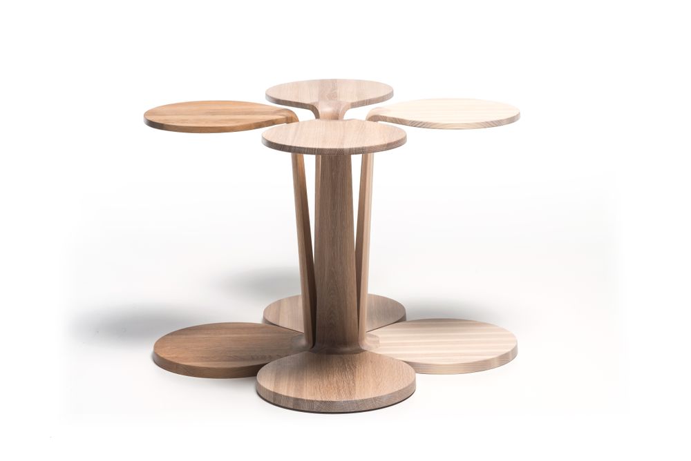 Night tables - Primum Oval Side Table - MS&WOOD