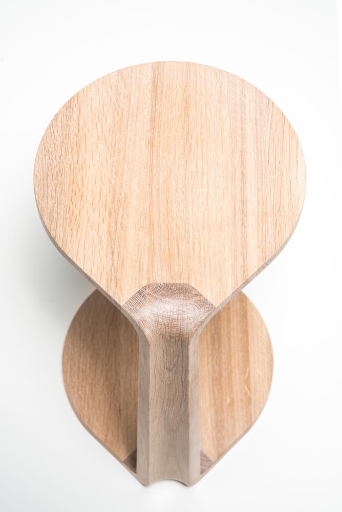 Night tables - Primum Oval Side Table - MS&WOOD