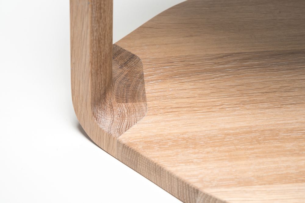 Night tables - Primum Oval Side Table - MS&WOOD