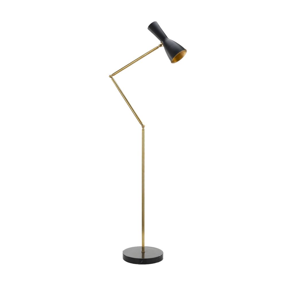Lampadaires - WORMHOLE LAMPE DE PLANCHER - BRONZETTO