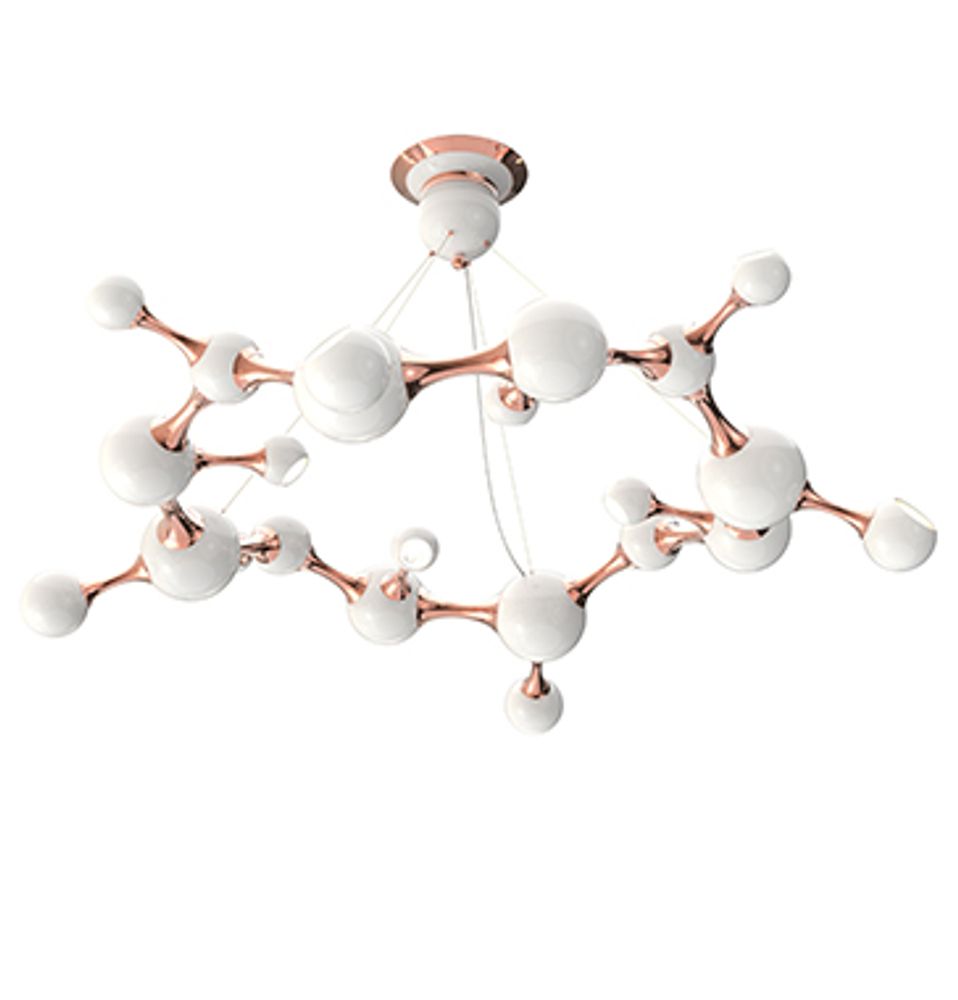 Chambres d'hôtels - Atomic Round Suspension Lamp - CIRCU