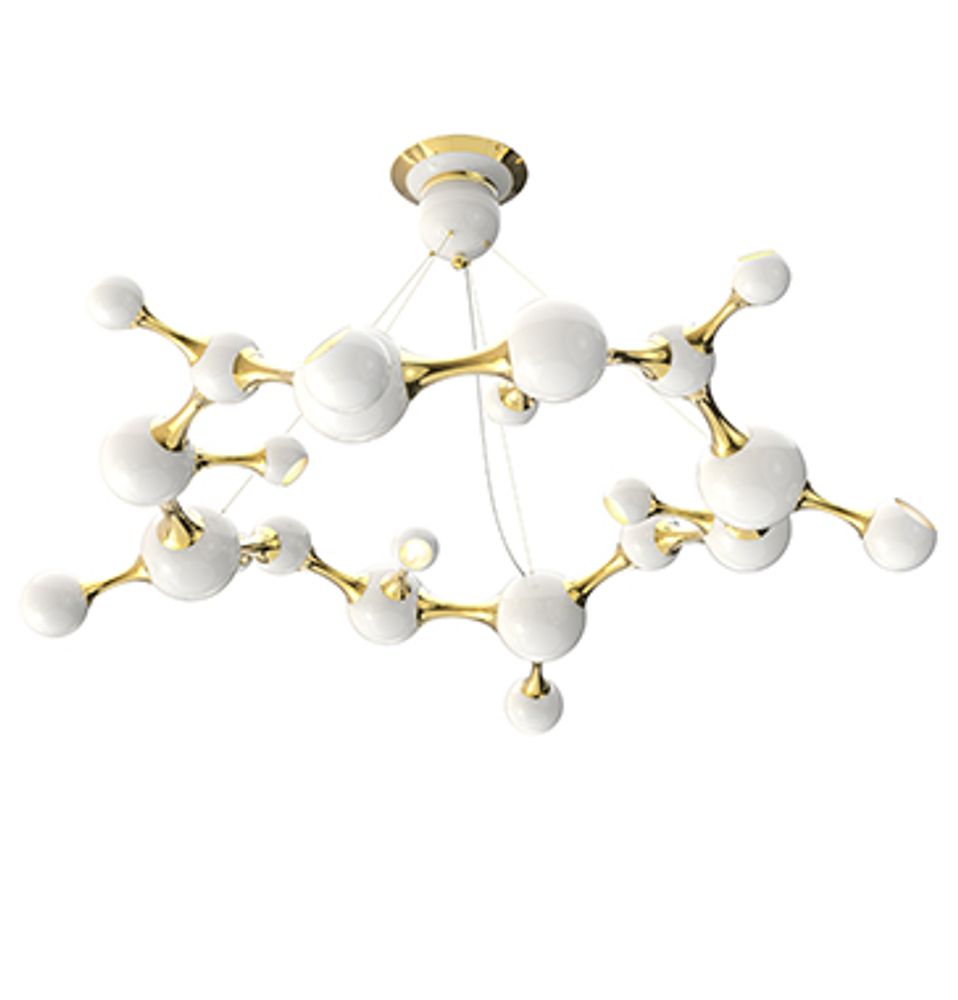 Chambres d'hôtels - Atomic Round Suspension Lamp - CIRCU