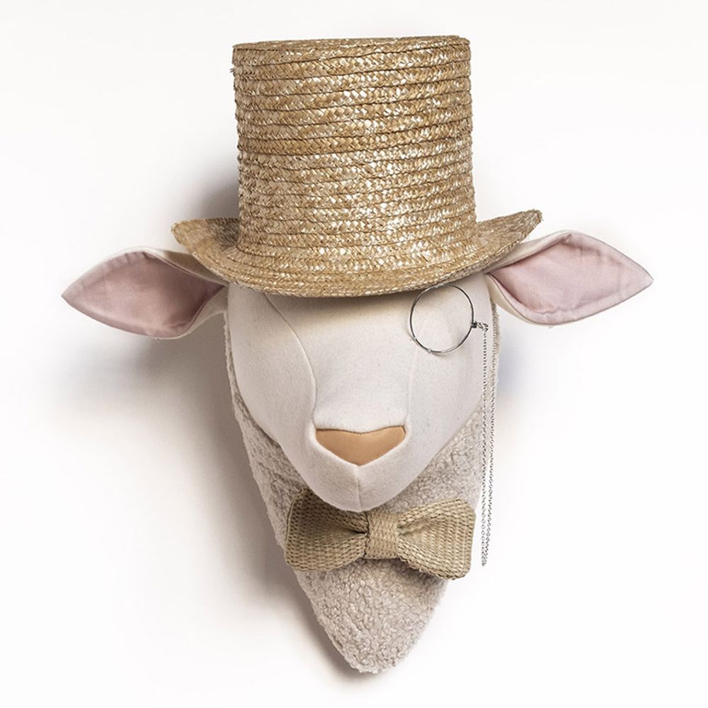 Children's decorative items - Soft Sheep Orlando - Animal head - SOFTHEADS