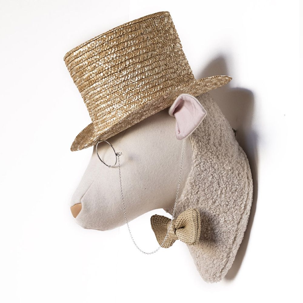 Children's decorative items - Soft Sheep Orlando - Animal head - SOFTHEADS