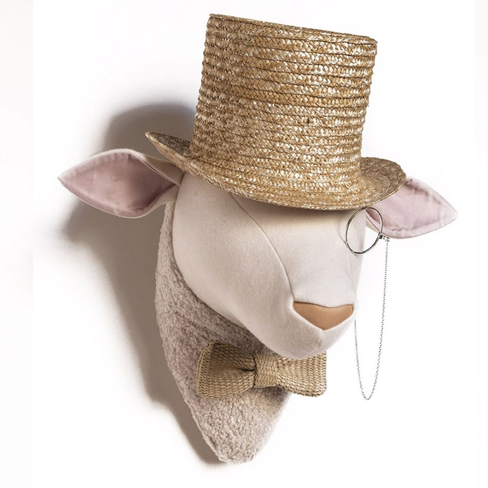 Children's decorative items - Soft Sheep Orlando - Animal head - SOFTHEADS