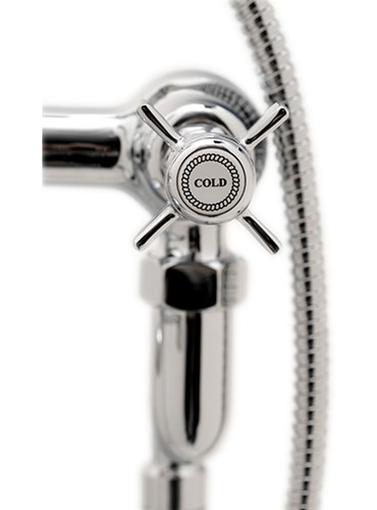 Bathroom equipment - Bourgeois I Mounting Floor Mixer Tap - MAISON VALENTINA
