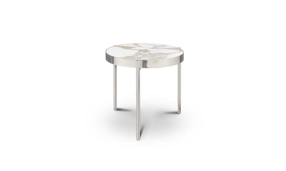 Tables basses - KANDINSKY | Side Table Round - Calacatta - OIA  DESIGN