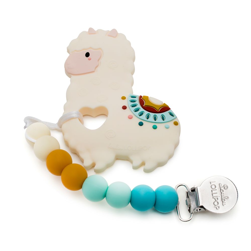 Toys - Llama Silicone Baby Teether - LOULOU LOLLIPOP