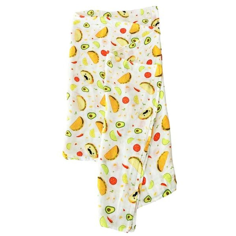 Accessoires enfants - Couverture en Mousseline - Tacos - LOULOU LOLLIPOP