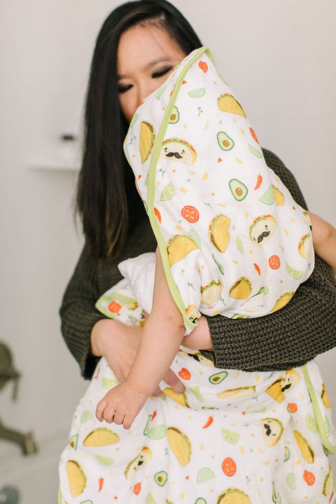 Accessoires enfants - Couverture en Mousseline - Tacos - LOULOU LOLLIPOP