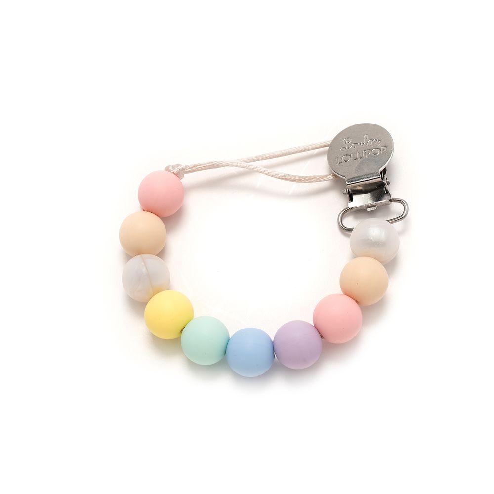 Accessoires enfants - Attache Tétine en Silicone - LOULOU LOLLIPOP