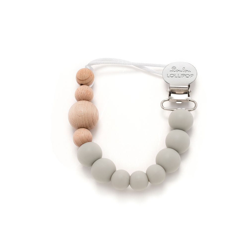 Accessoires enfants - Attache Tétine en Silicone - LOULOU LOLLIPOP