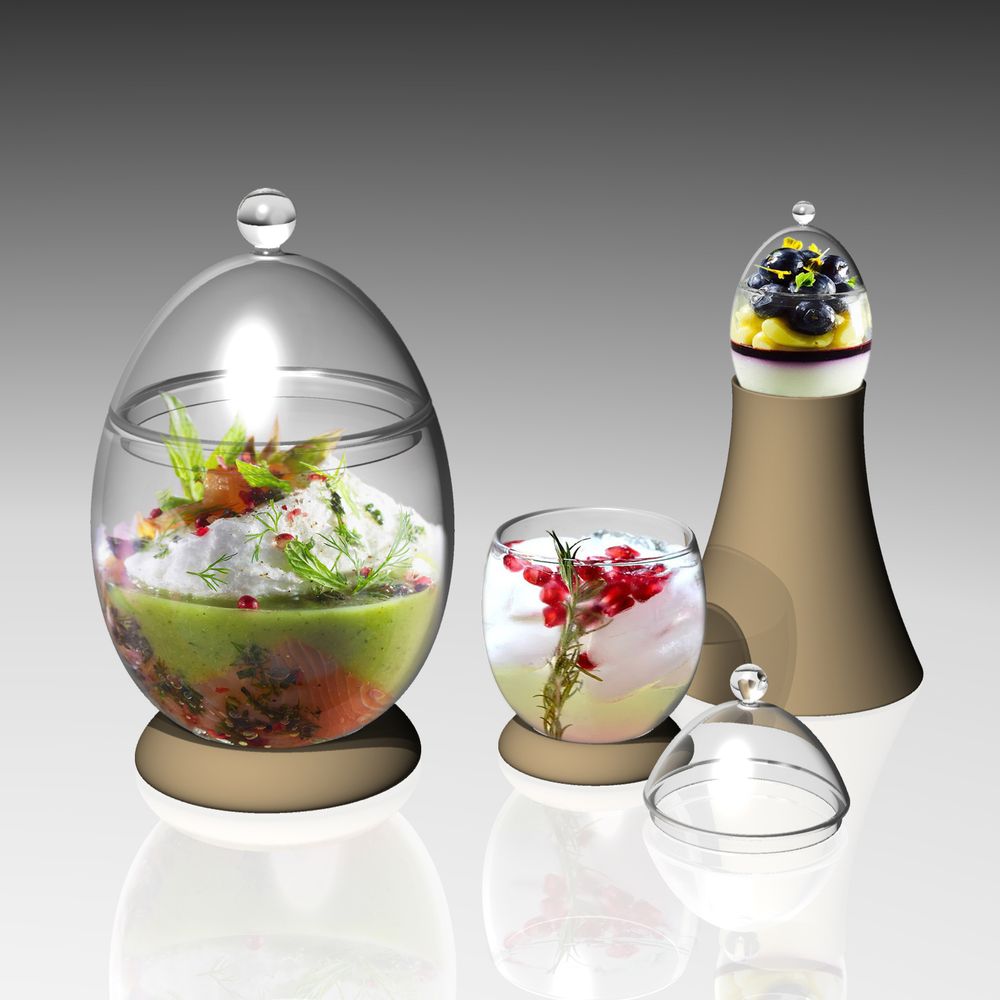 Guirlandes et boules de Noël - Les œufs en verres - SILODESIGN