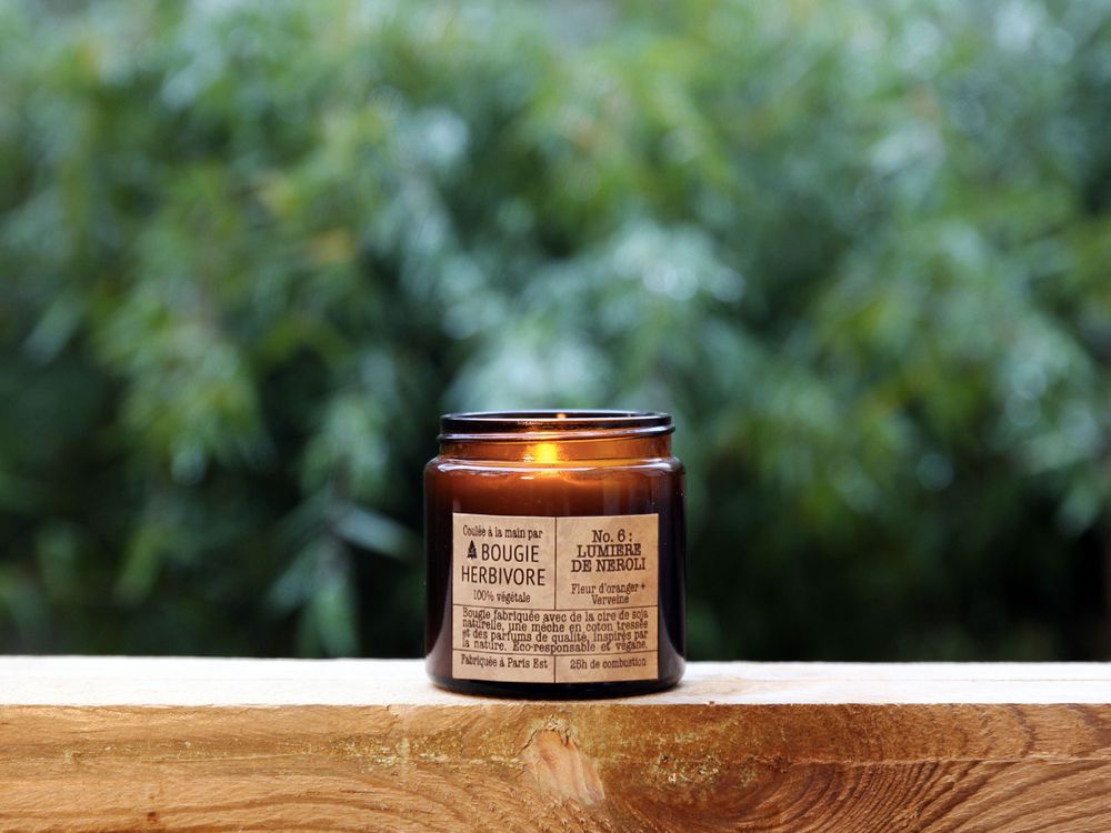 Decorative objects - No. 6 : LUMIERE DE NEROLI - Neroli + Verbena - Small - LA BOUGIE HERBIVORE