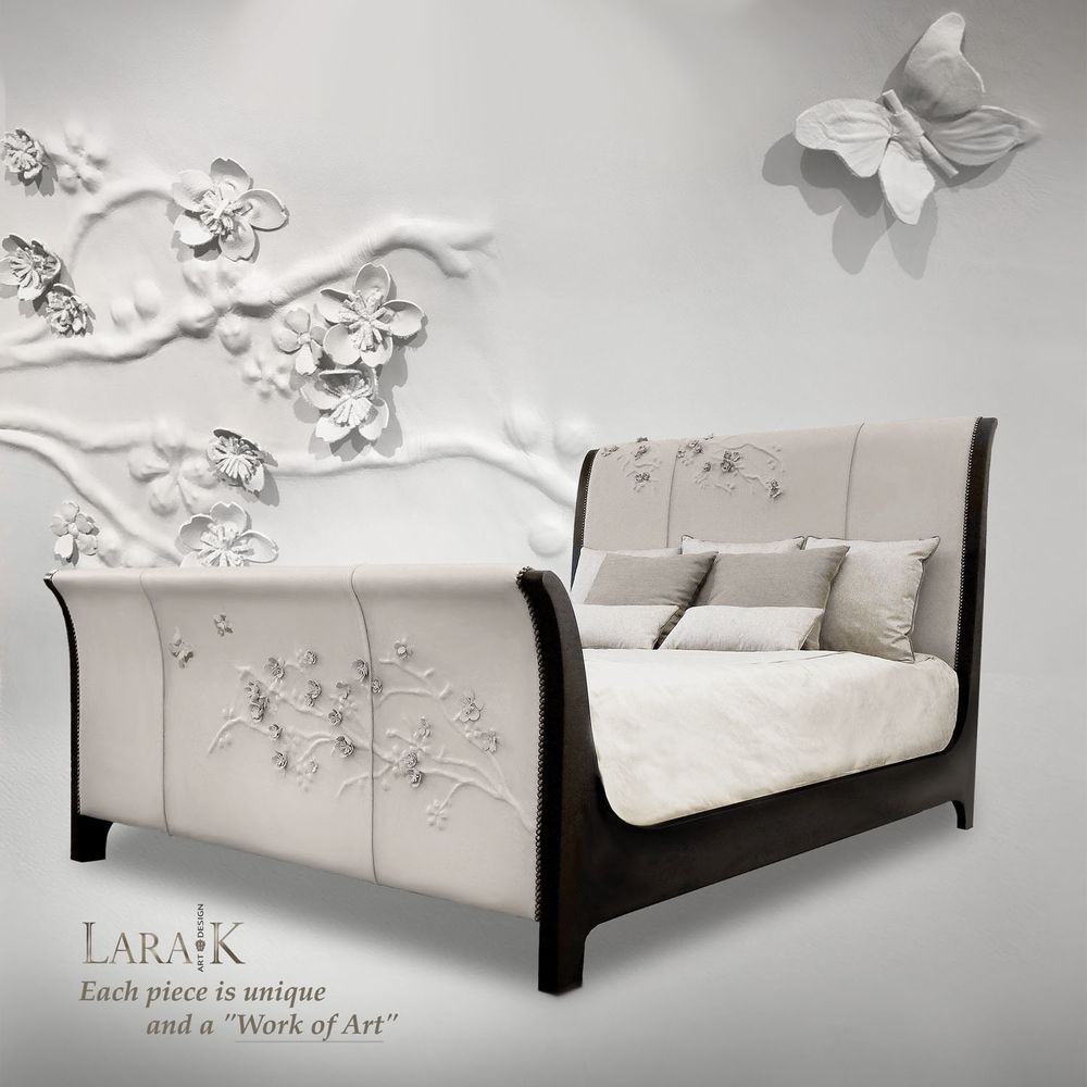 Lits - Malabulak Blossom LIT BATEAU - THOMAS & GEORGE ARTISAN FURNITURE