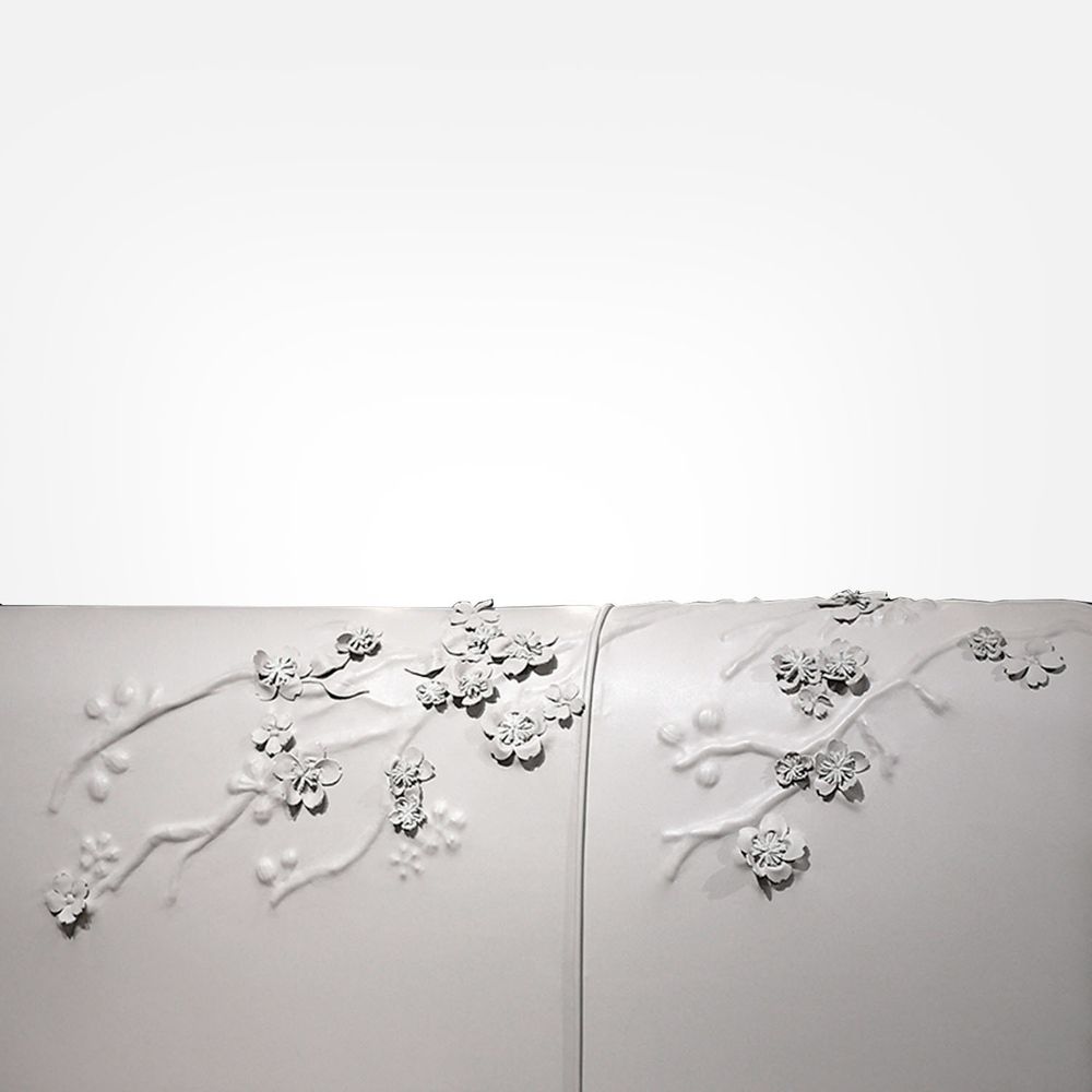 Lits - Malabulak Blossom LIT BATEAU - THOMAS & GEORGE ARTISAN FURNITURE