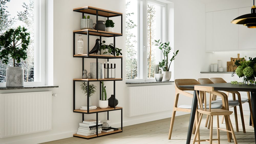 Bookshelves - Bookshelf WOODEN - WOODEK