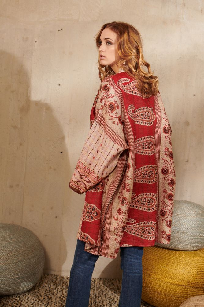Prêt-à-porter - Kimono en soie - LA CABANE DE STELLA