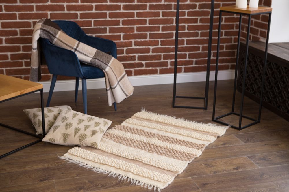 Indoor floor coverings - sheepskin rug - HYGGE DESIGN