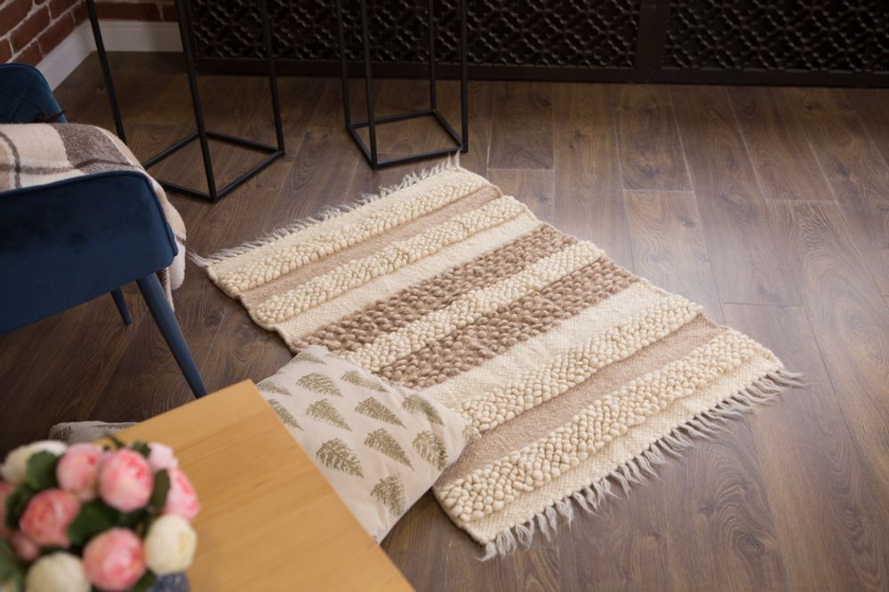 Indoor floor coverings - sheepskin rug - HYGGE DESIGN