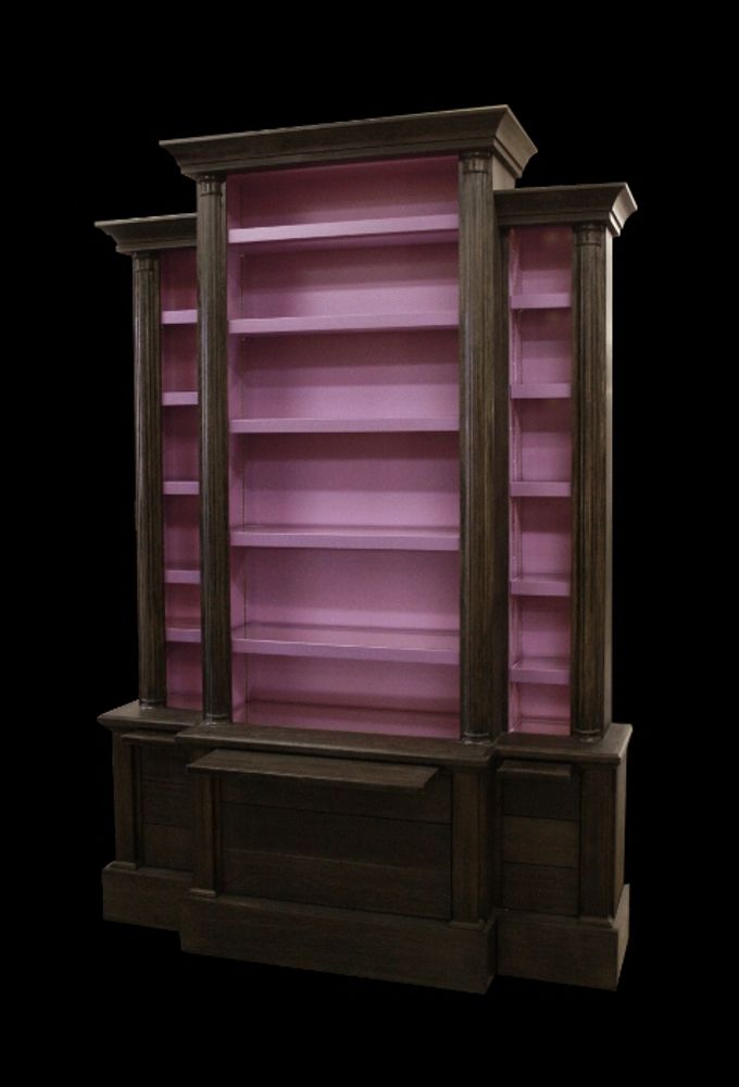 Bookshelves - Libraries - made to mesure - QC FLOORS
