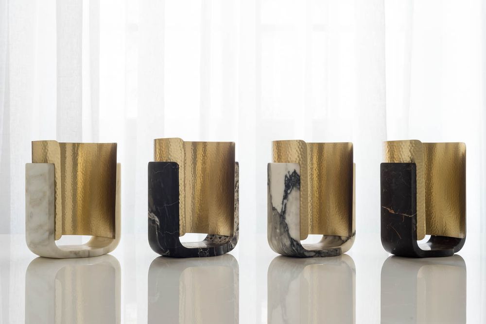 Design objects - CASSIOPEE CANDLEHOLDER, FLOWER VASE - OOUMM