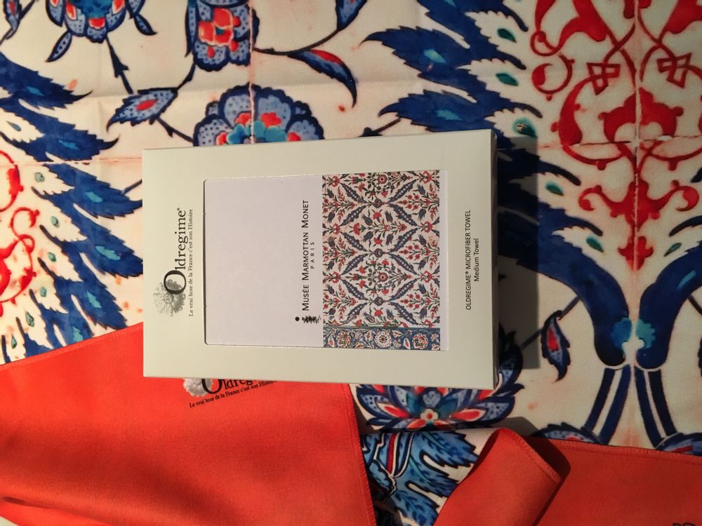 Other bath linens - Bath towels in velvet microfiber - Collection for Musée Marmottan Monet Paris - OLDREGIME