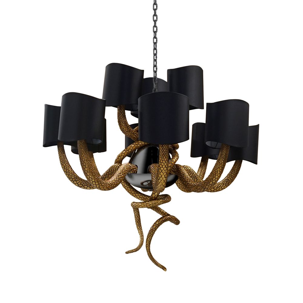 Plafonniers - Serpentine Chandelier - KOKET