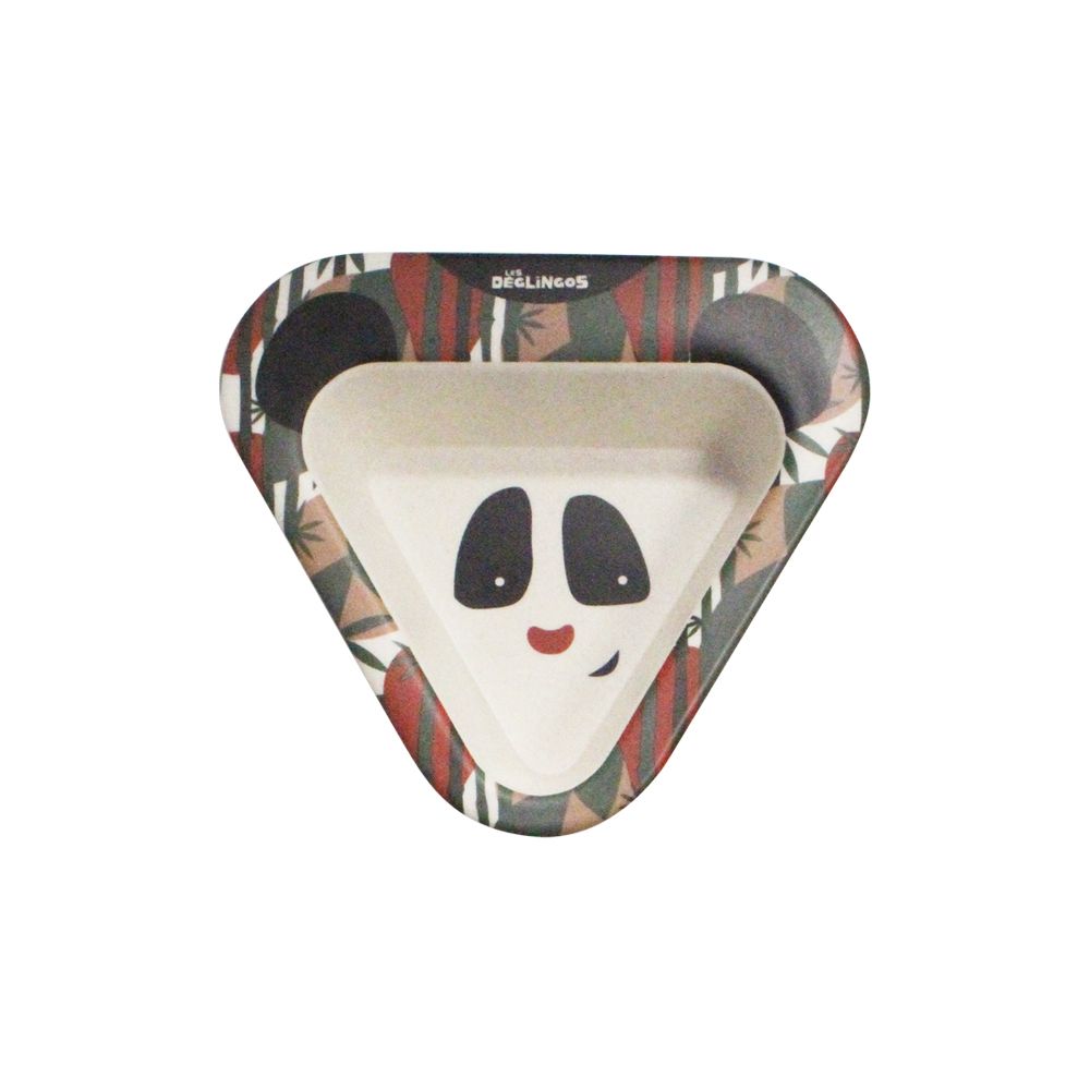 Kids accessories - Bamboo Lunch Set Panda - DEGLINGOS