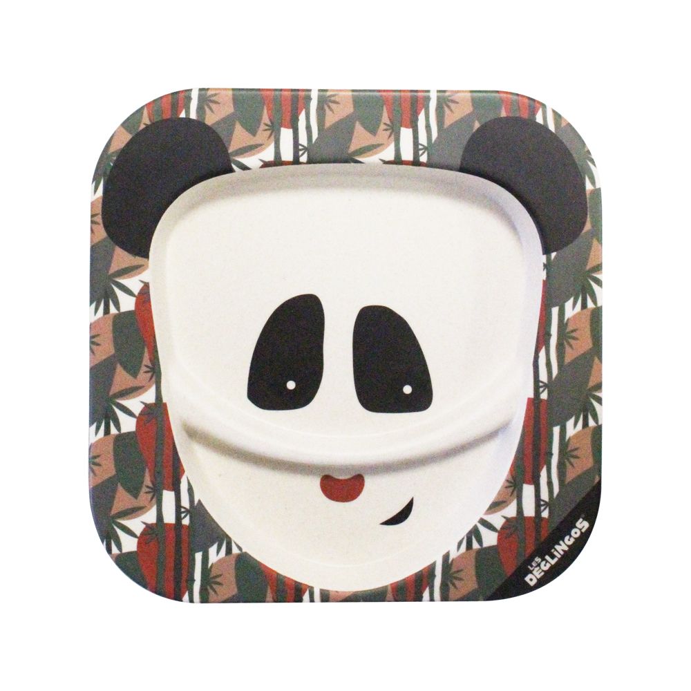 Kids accessories - Bamboo Lunch Set Panda - DEGLINGOS