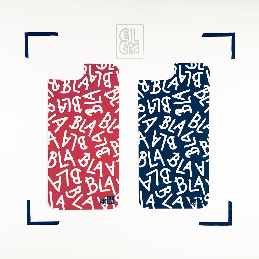 Apparel - SMARTPHONE CASE BLAH BLAH BLAH - CALL CARD®