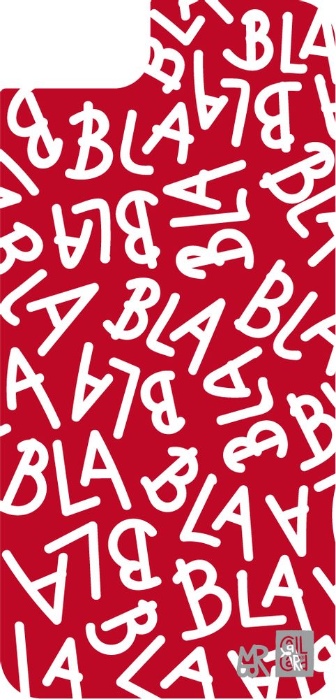 Apparel - SMARTPHONE CASE BLAH BLAH BLAH - CALL CARD®