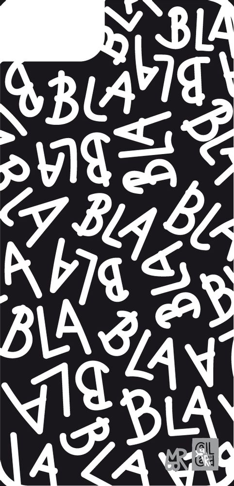 Apparel - SMARTPHONE CASE BLAH BLAH BLAH - CALL CARD®