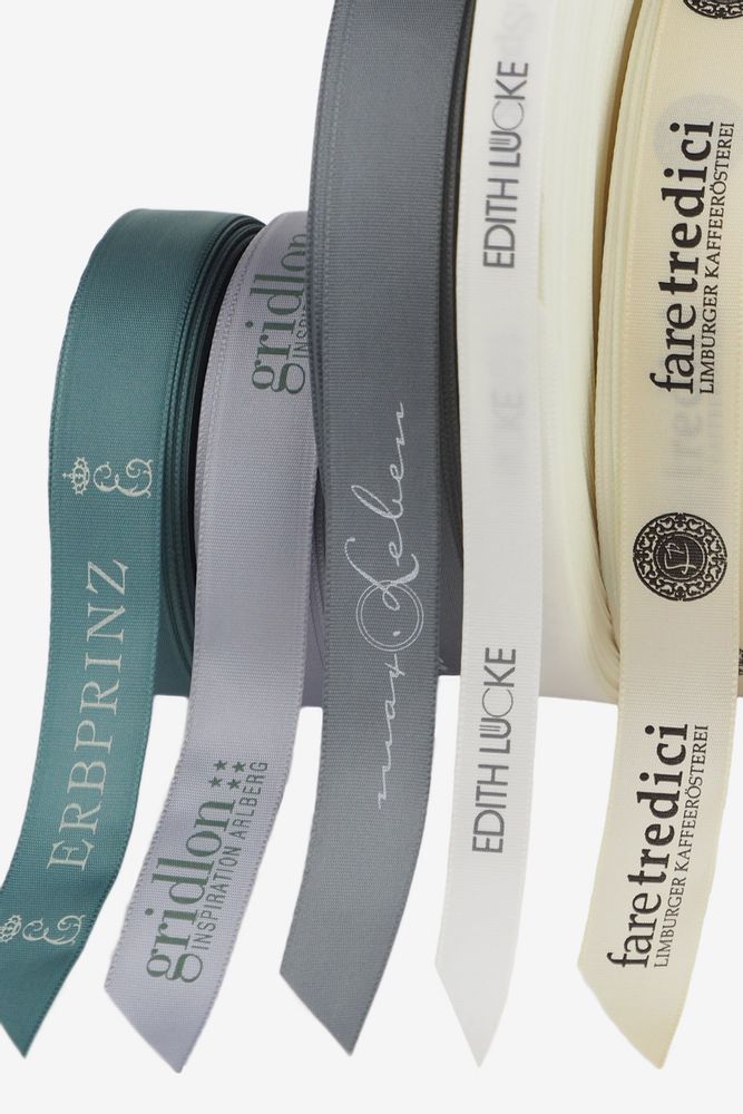 Cadeaux - ribon imprimés avec votre nom & logo - RE DELLA CARTA