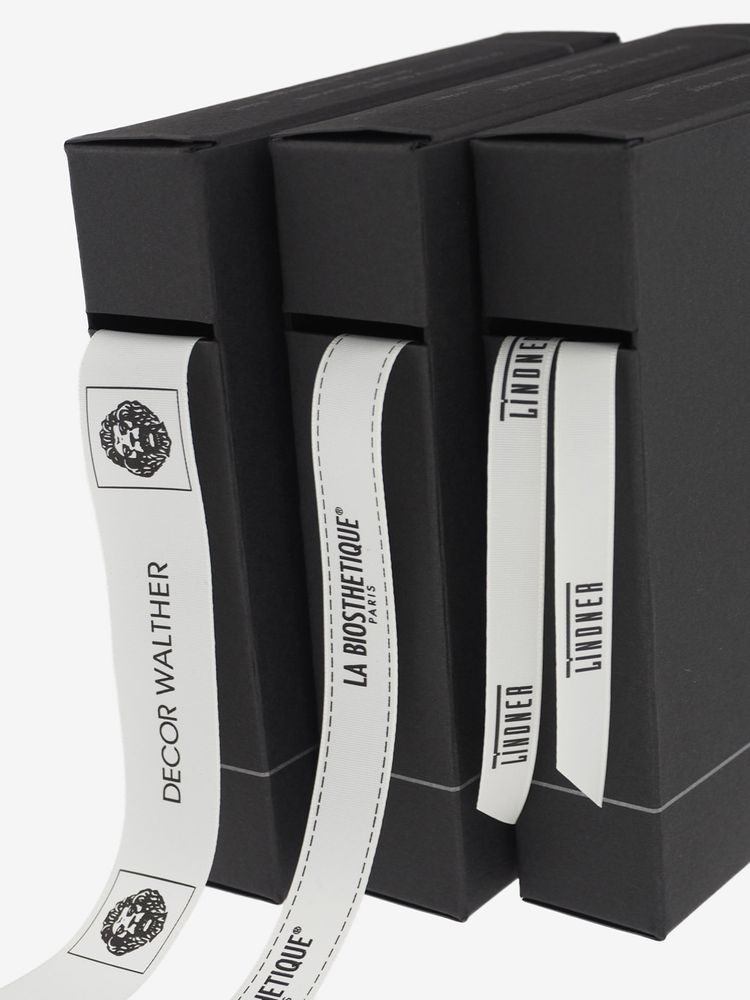 Cadeaux - ribon imprimés avec votre nom & logo - RE DELLA CARTA